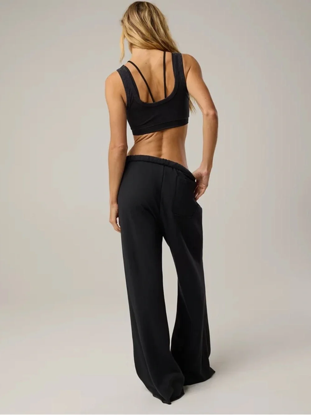 OFFLINE By Aerie OTT Fleece Super Wide Leg Pant